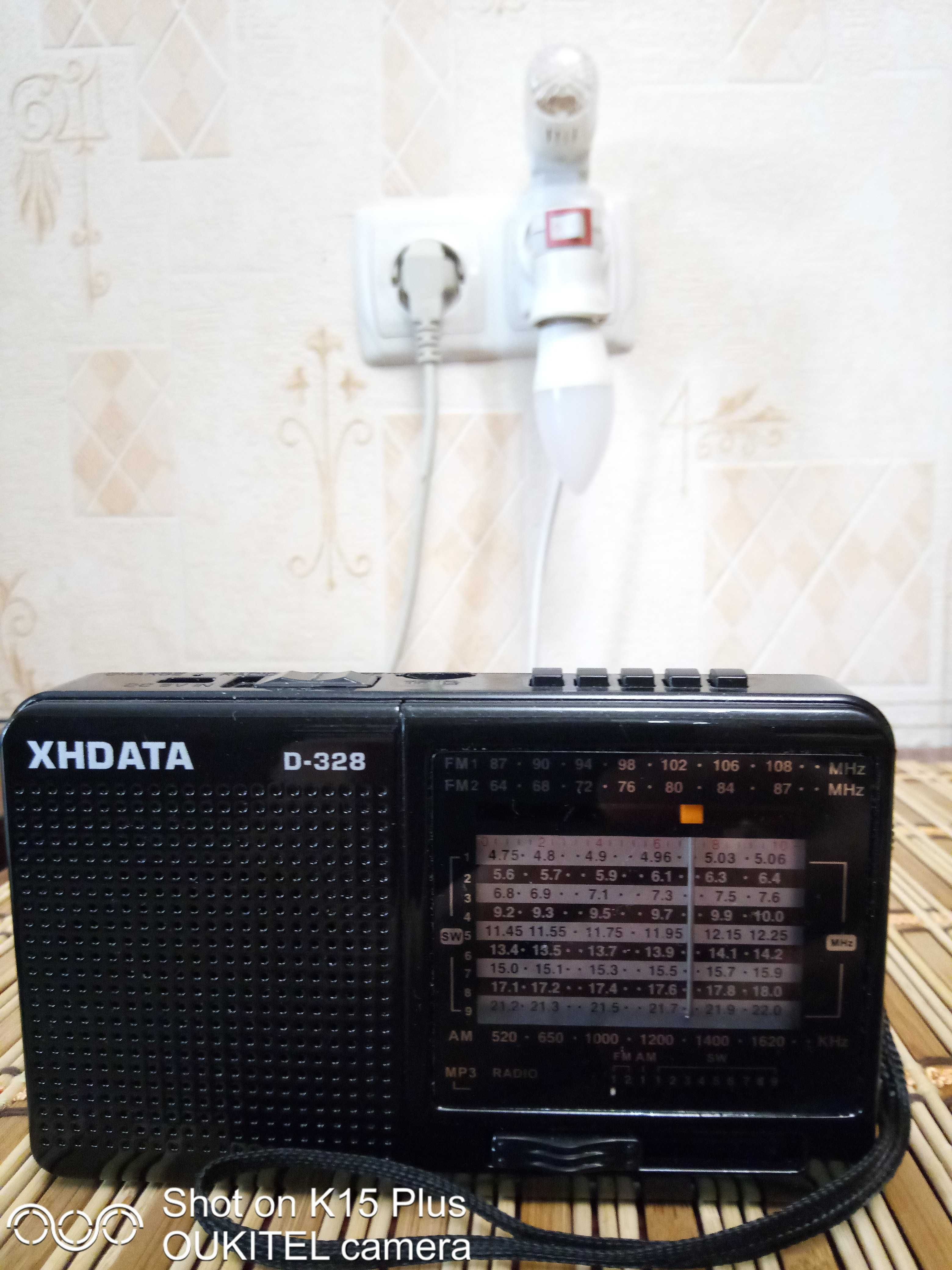 12 - ти диапазонные приемник  XHDATA-328 + MP3 проигрыватель c DSP чип
