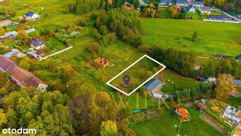 Działka budowlana z mpzp - idealna pod budowę domu