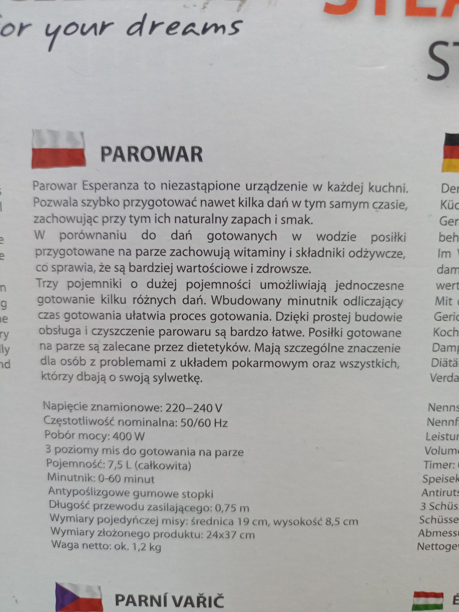 Parowar kuchenny