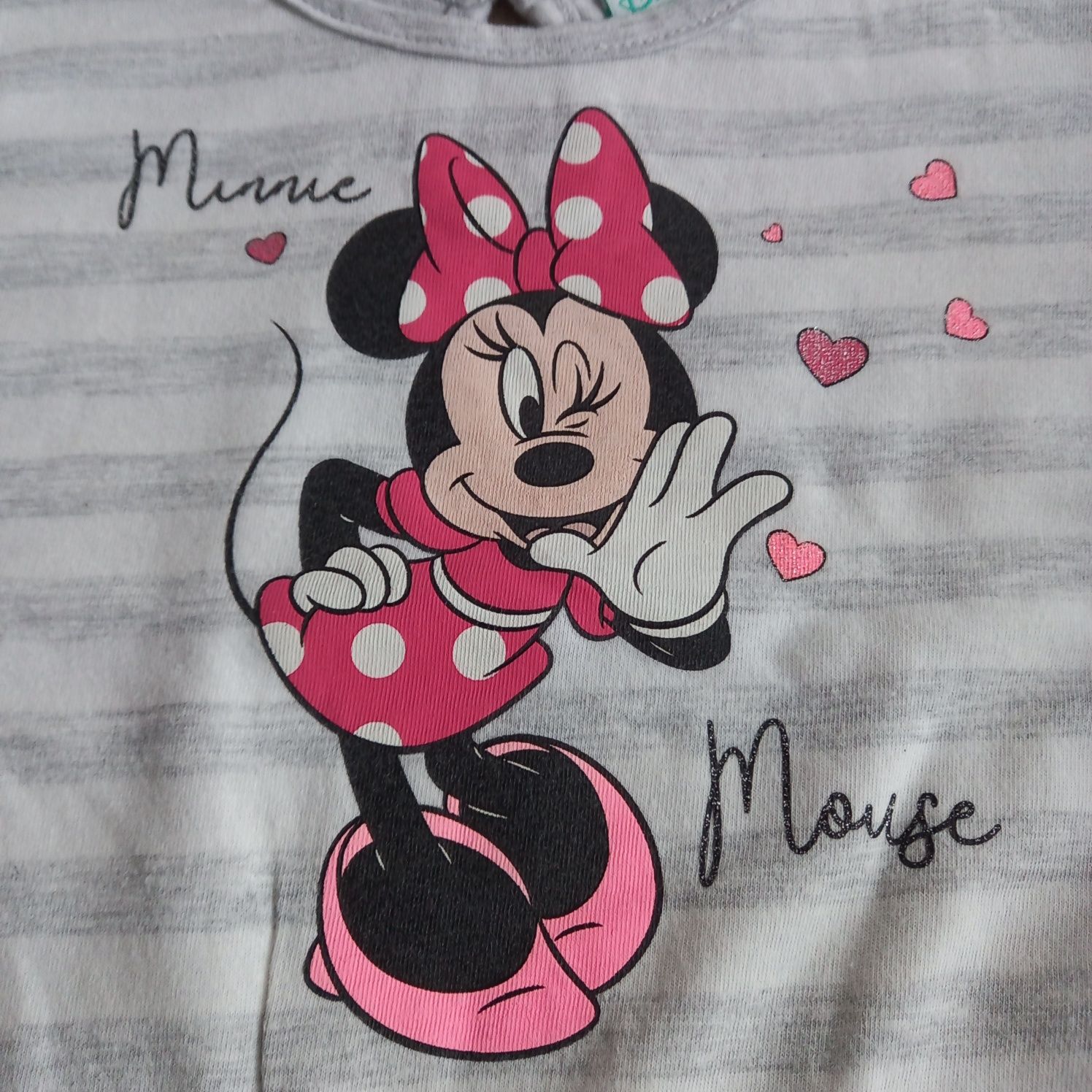 Sukienki dziewczęce, myszka Minnie, rozmiar 98-104 Zestaw