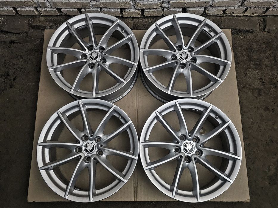 Диски R18 5x112 SKODA | Original | Germany | Audi/VW/Seat | Стан нових