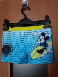 Kąpielówki niebieskie dla chłopca Mickey Junior jak nowe  122/128 cm