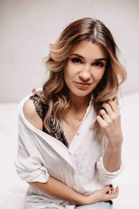 Makijaż , fryzura 2w1