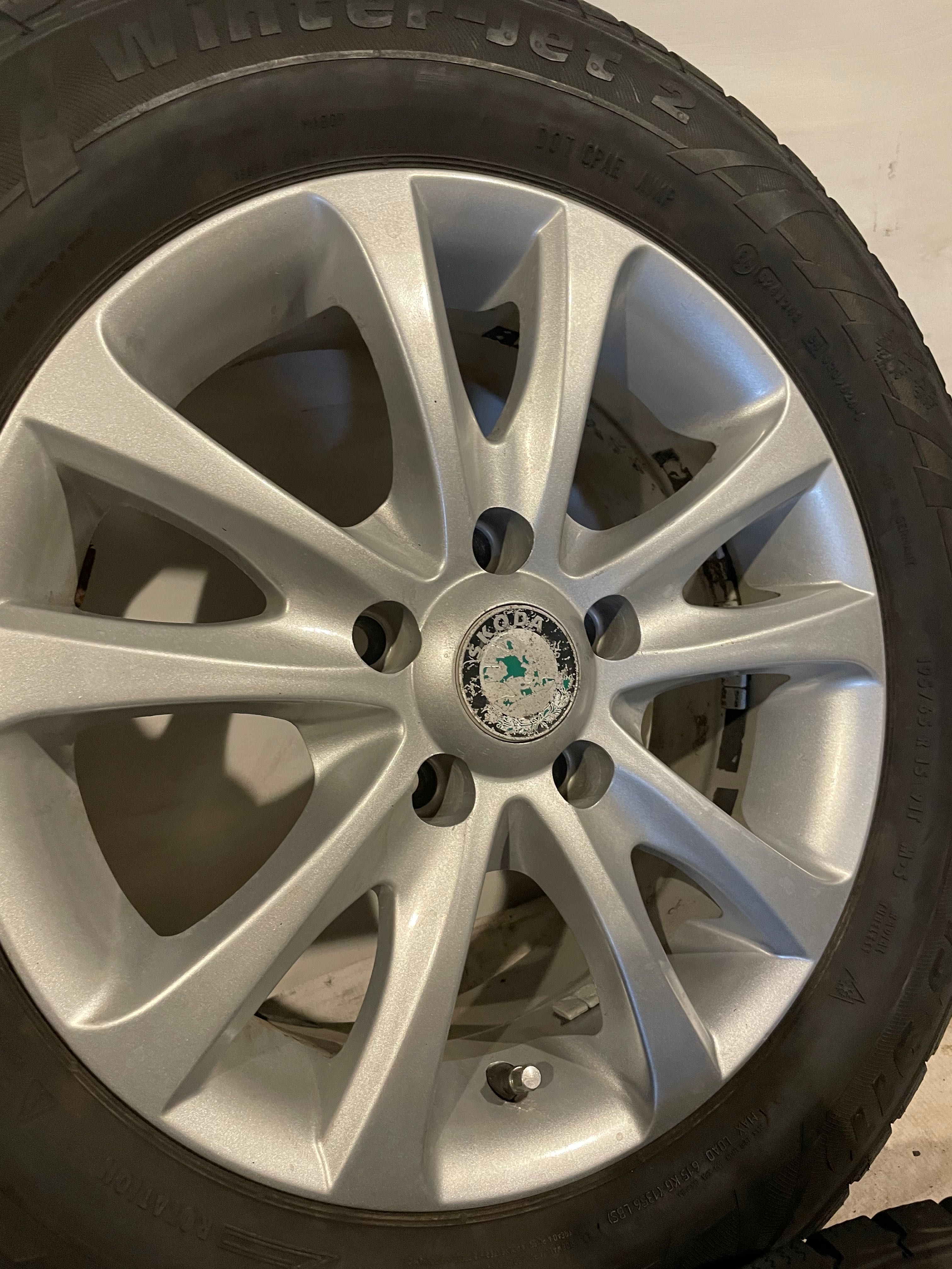 Felgi aluminiowe SKODA 15 5x114,3