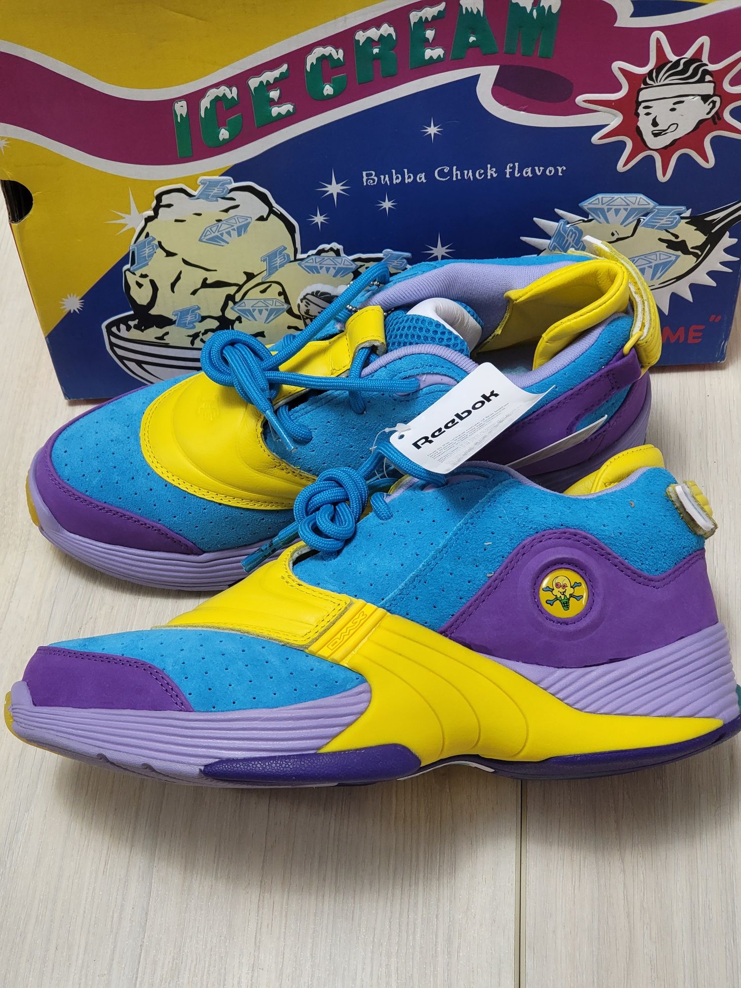 Нові баскетбольні кросівки Reebok BBC Ice Cream x Answer 5 Iverson