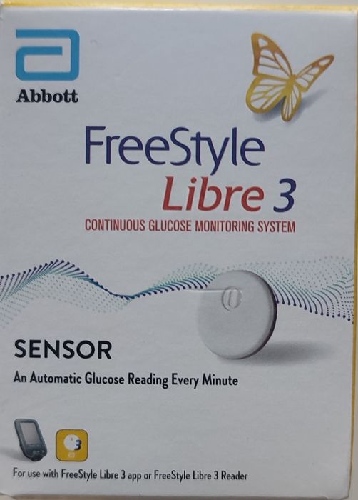 Czujnik poziomu cukru we krwi sensor freestyle libre3 libra