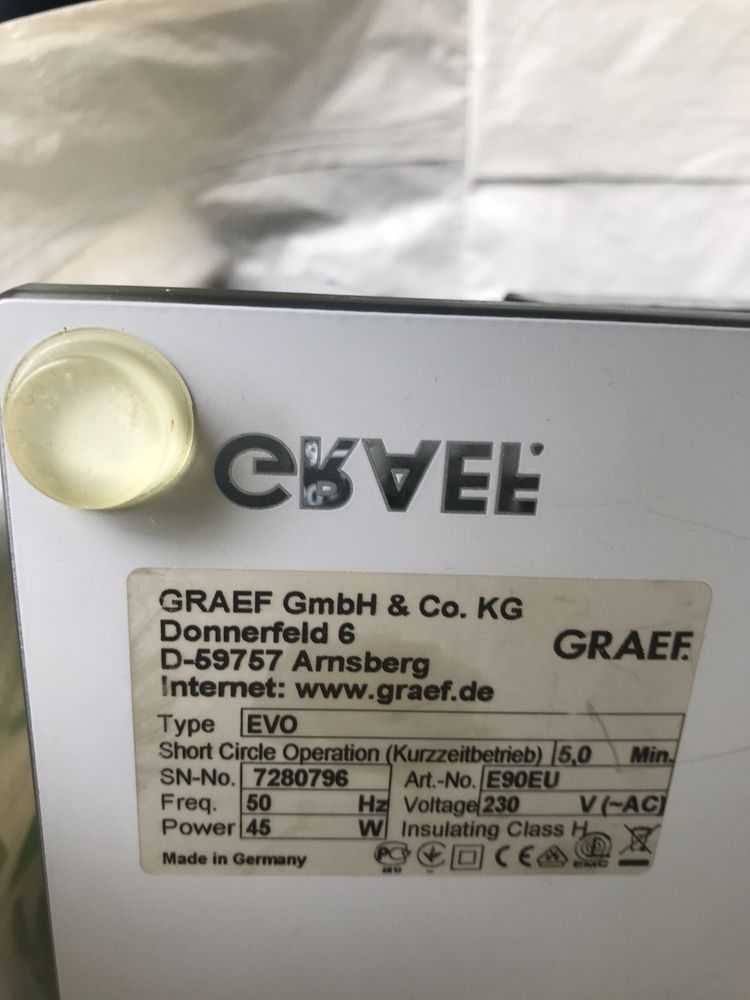 Krajalnica niemieckiej marki Graef