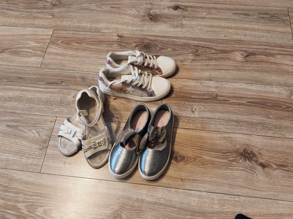 Obuwie  dziewcz. zestaw r. 35  (22-22.5 cm)