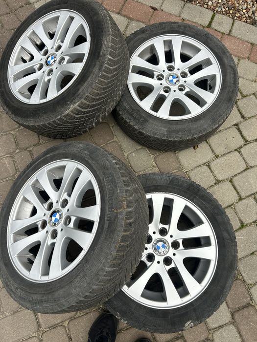 Alufelgi z oponami zimowymi bmw e91