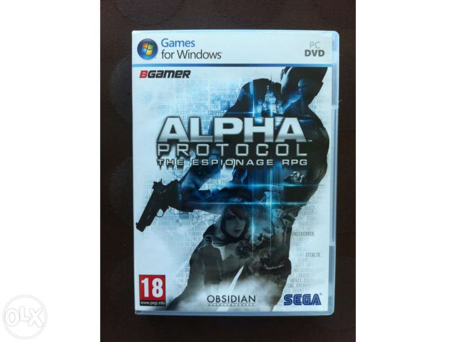 Jogo alpha protocol (pc, novo e ainda selado)