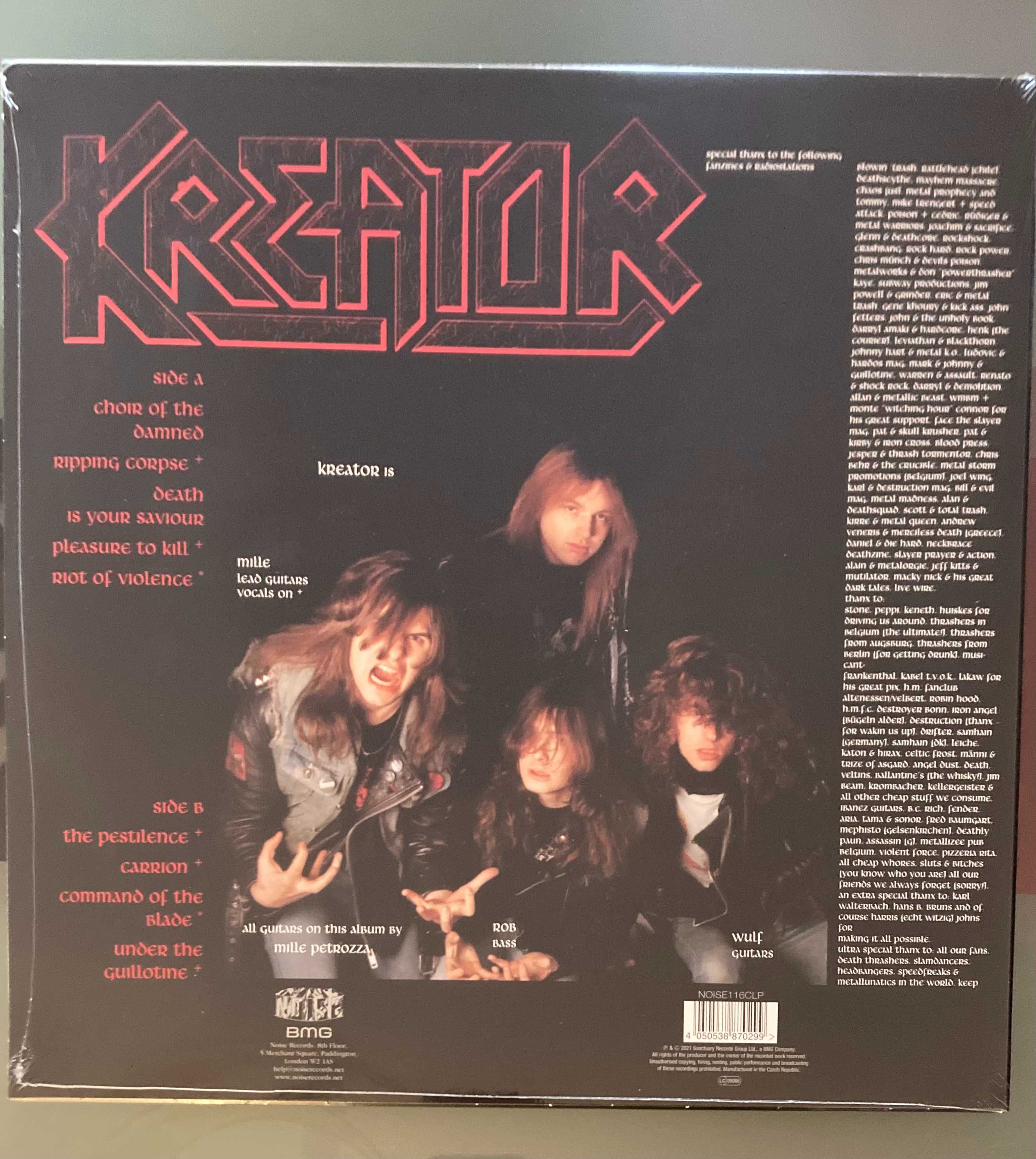 Kreator - Pleasure to Kill - LP Splatter