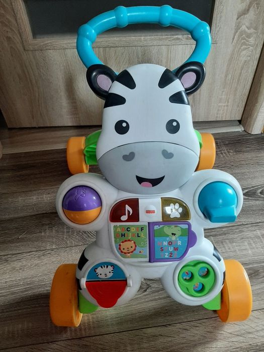 Chodzik, pchacz Fisher price zebra