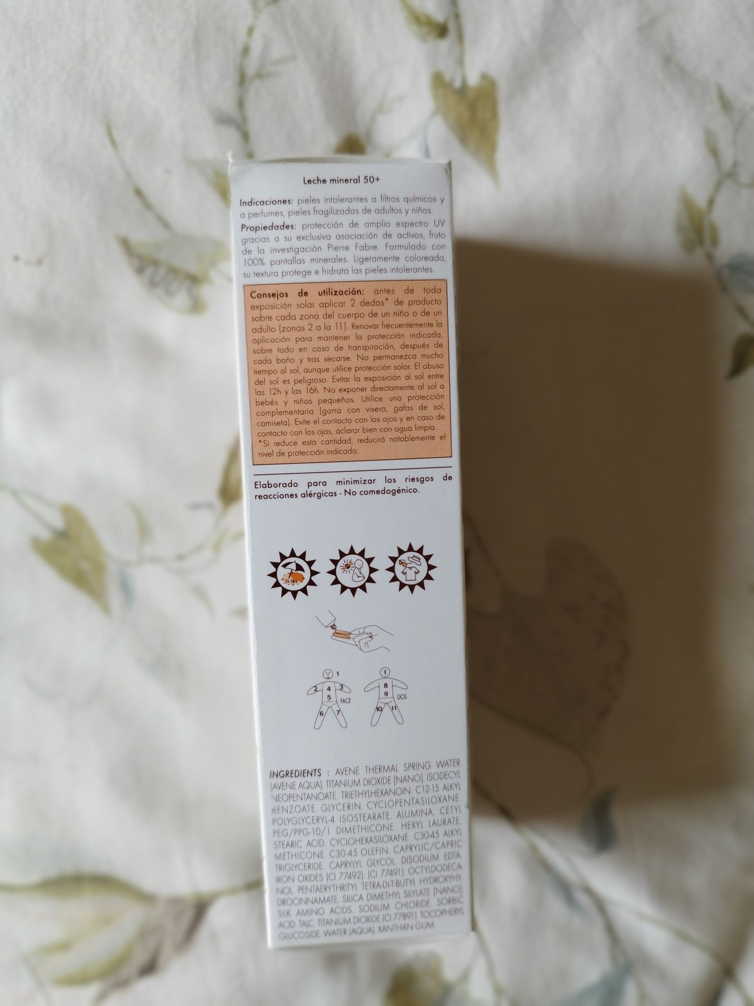 Avène Leite Mineral SPF50+ 100ml - Eau Thermale Avène
