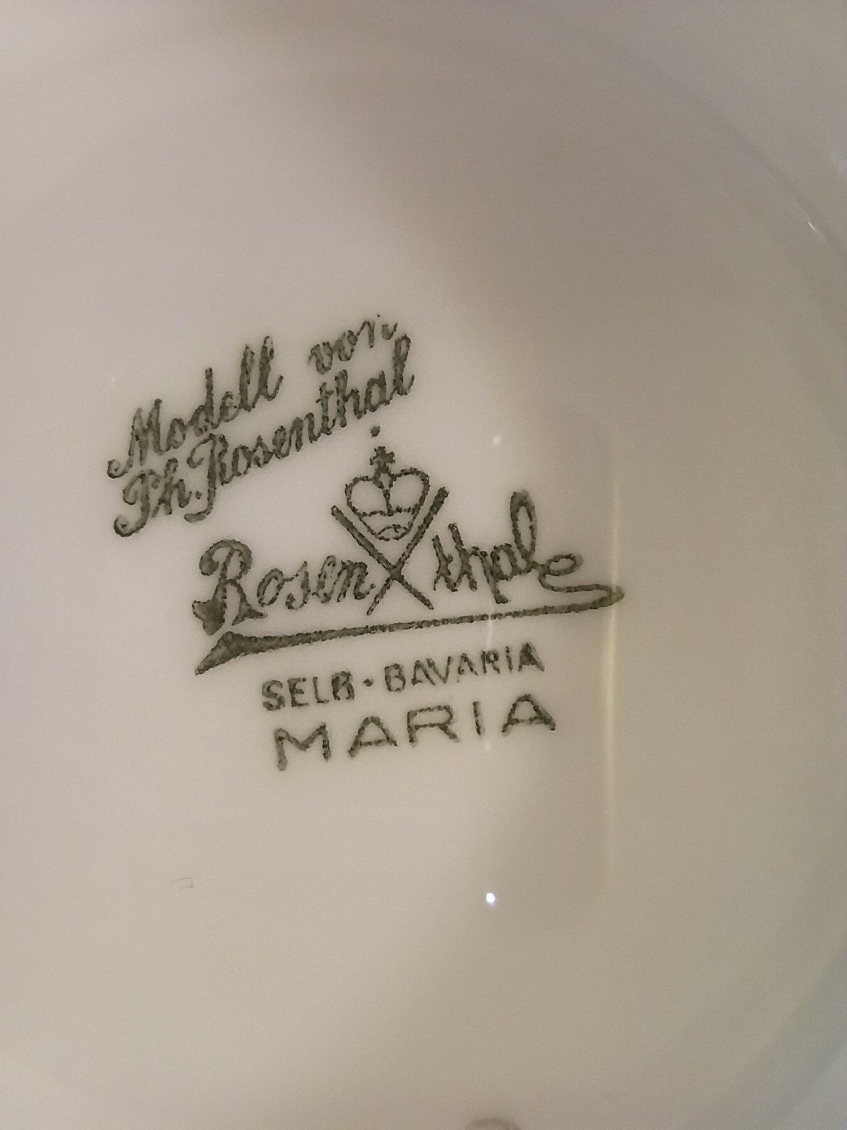 R    Porcelana Rosenthal Biała Maria Dzbanek 1,7 l Model Ph. Rosenthal