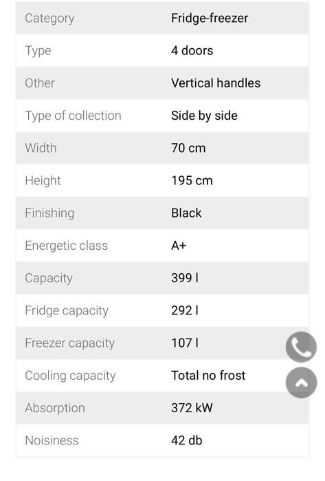 Frigorífico Combinado Hotpoint E4D B C1 452L Classe F