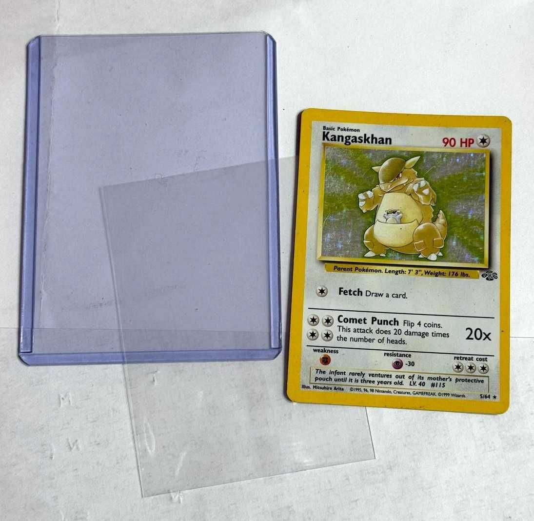 Kangaskhan Holo 5/64 Raro Jungle - Carta Original Pokémon TCG - ENG