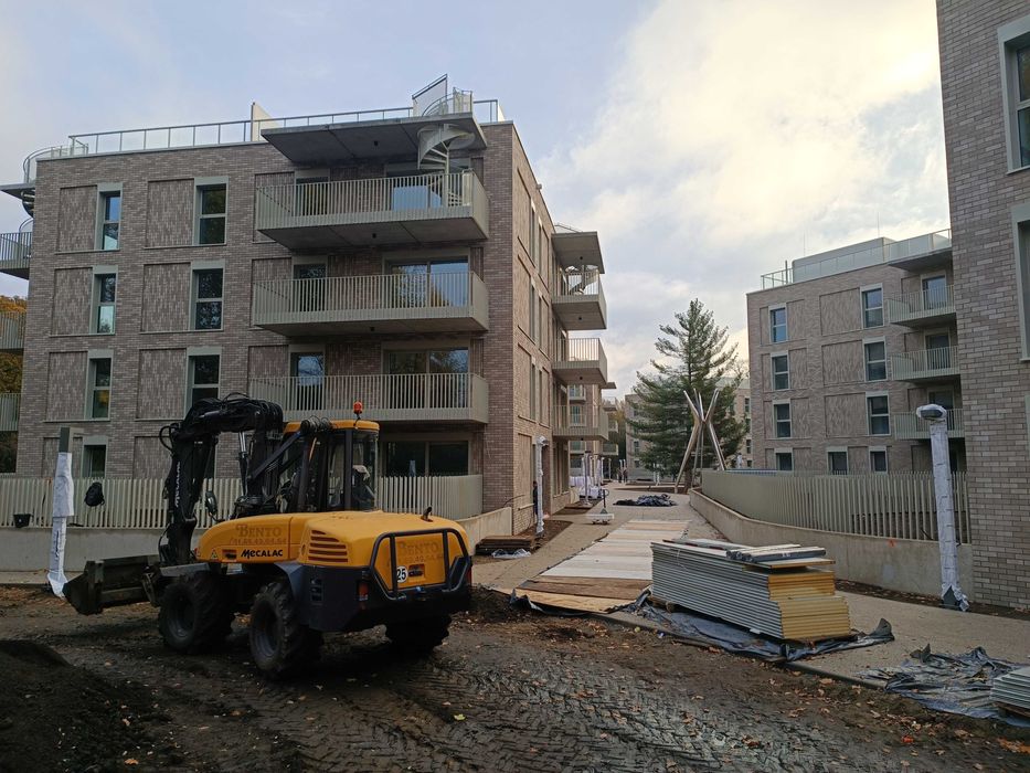 usługi koparka Mecalac koparka kołowa