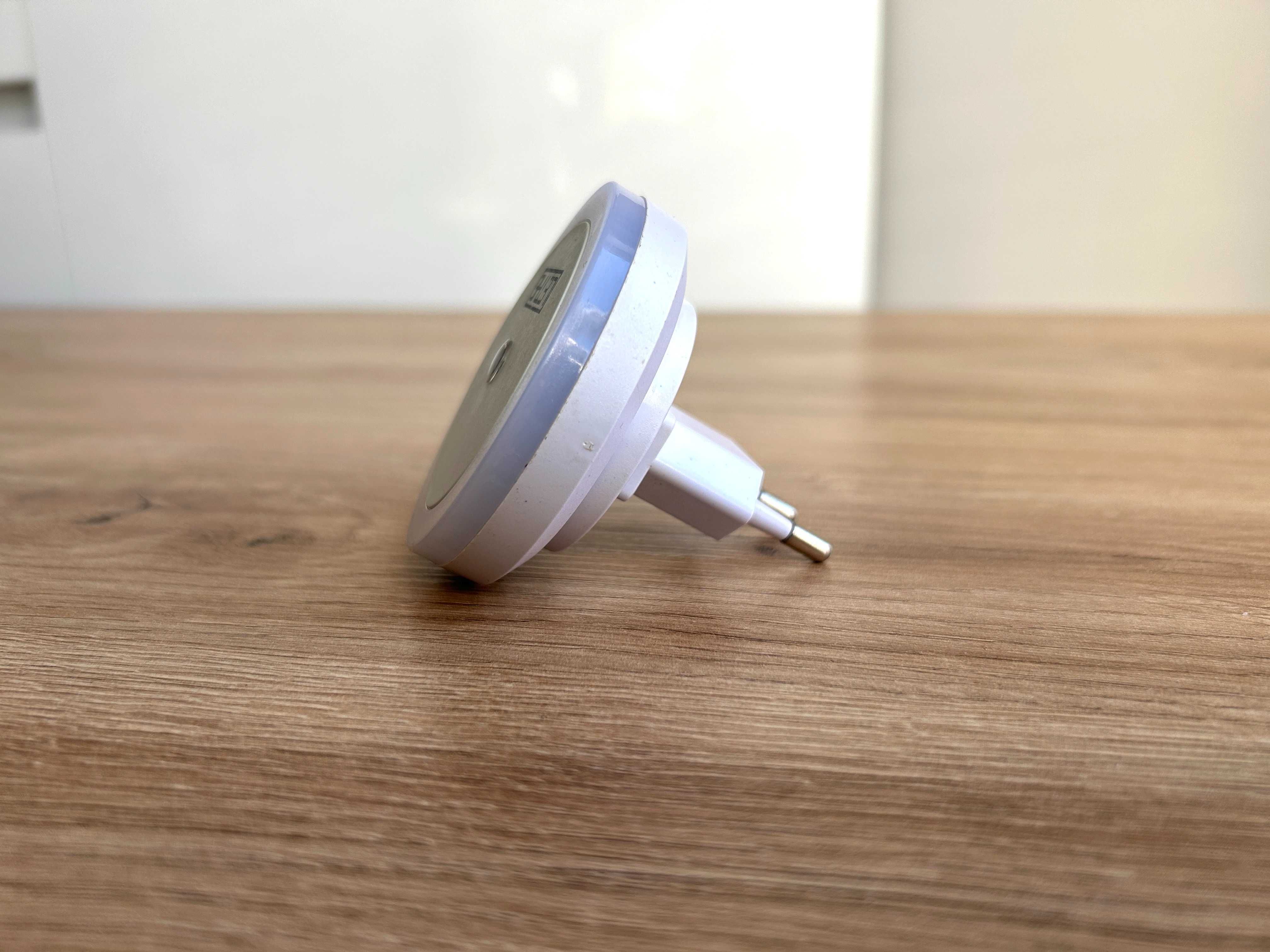 Lethe Markowa Lampka Nocna Led Do Kontaktu Czujnik Zmierzchu