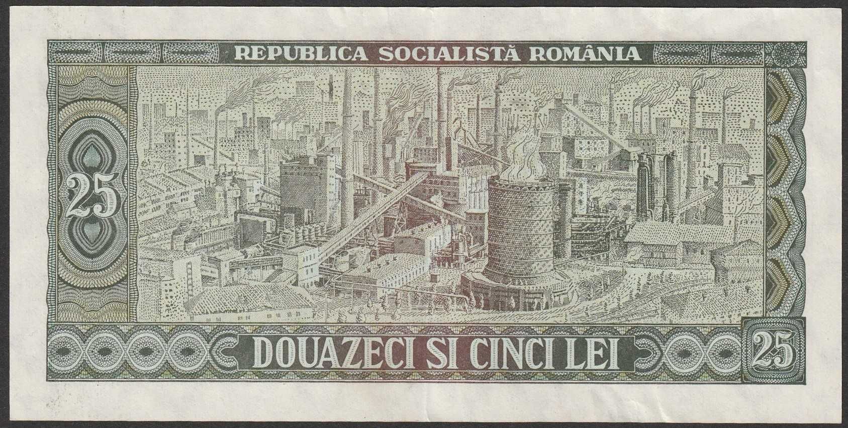 Rumunia 25 lei 1966 - B.0110