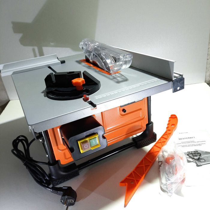 PILARKA STOŁOWA krajzega do cięcia drewna 1500W + tarcza 200 mm KD554