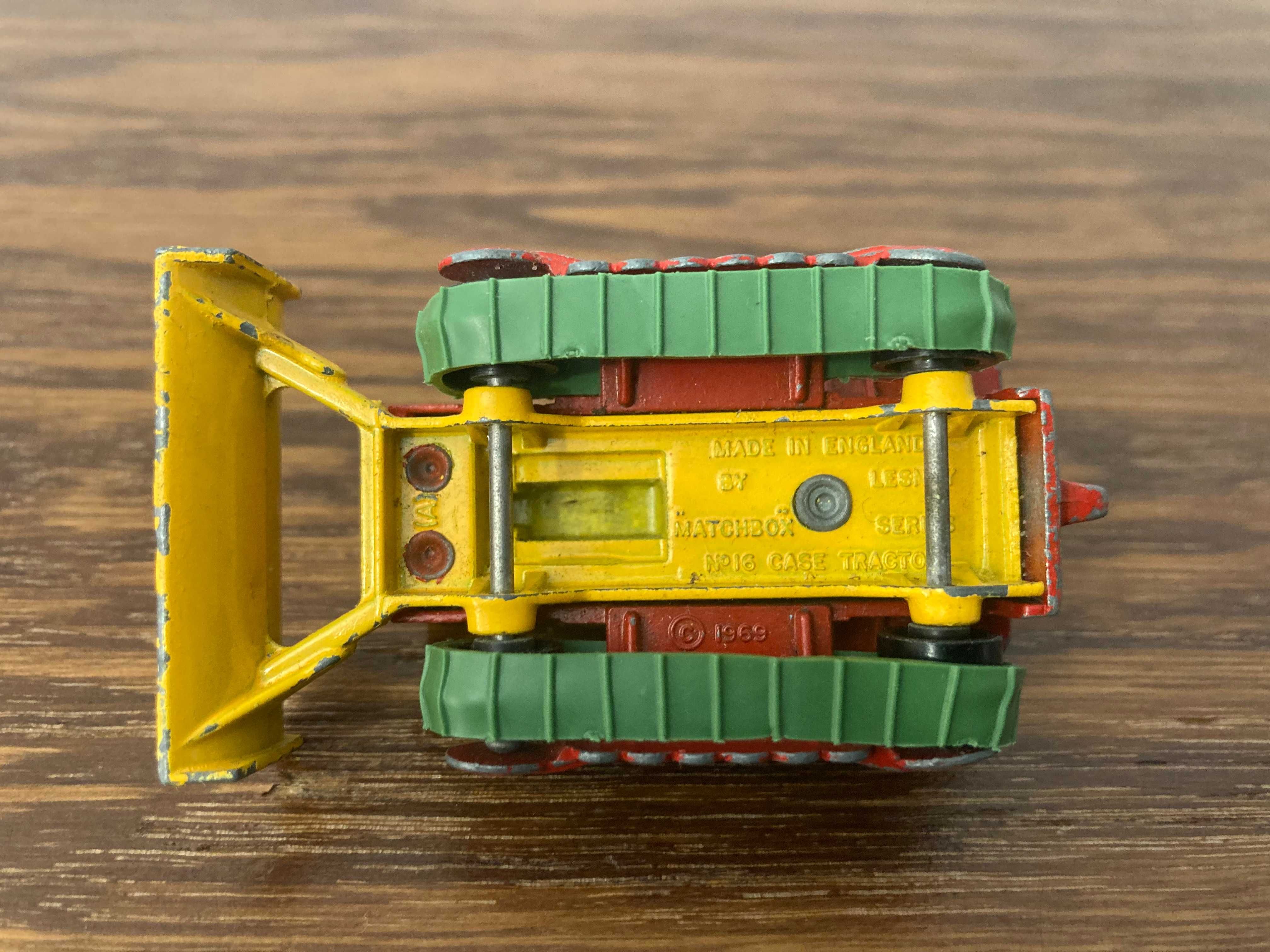 Matchbox Lesney Series No 16 case tractor Vintage prl