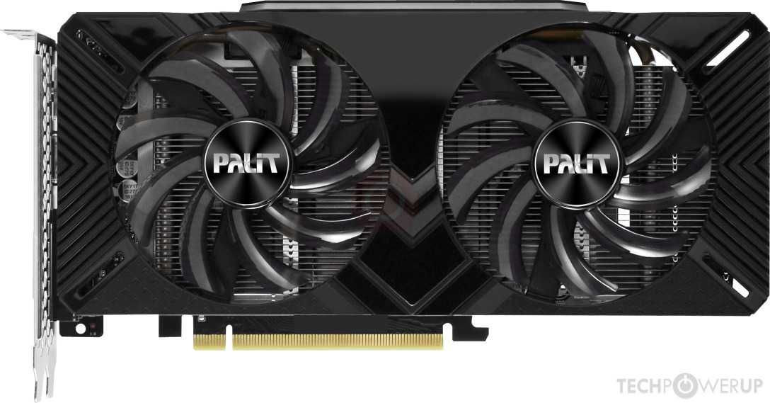 Nvidia GeForce GTX 1660ti Dual от Palit 6gb GDDR6