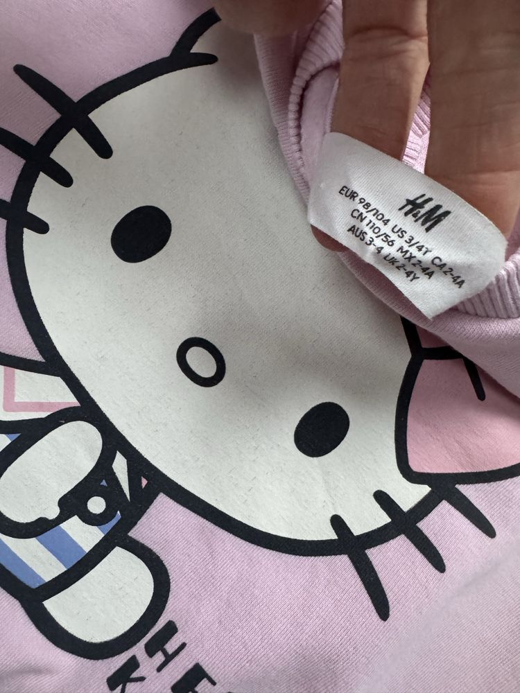 Bluza H&M hello kitty 98/104