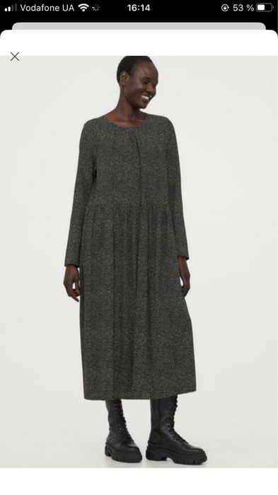 Віскозне плаття H&M