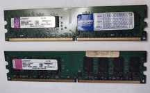 Kingston DDR2-800 PC2-6400 KVR800D2N6 2Gb 2Гб
