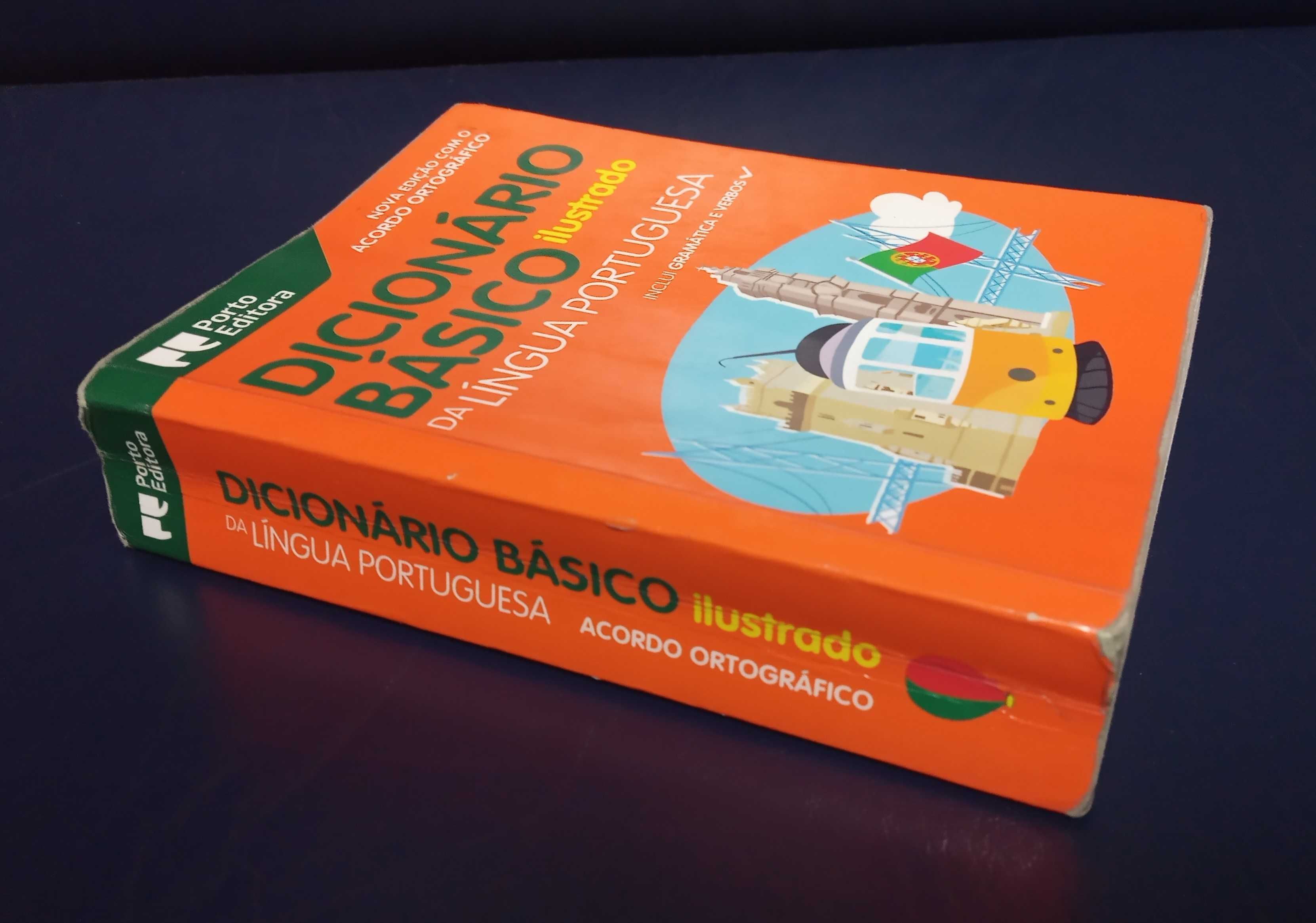 Livro Dicionário Básico Ilustrado Língua Portuguesa