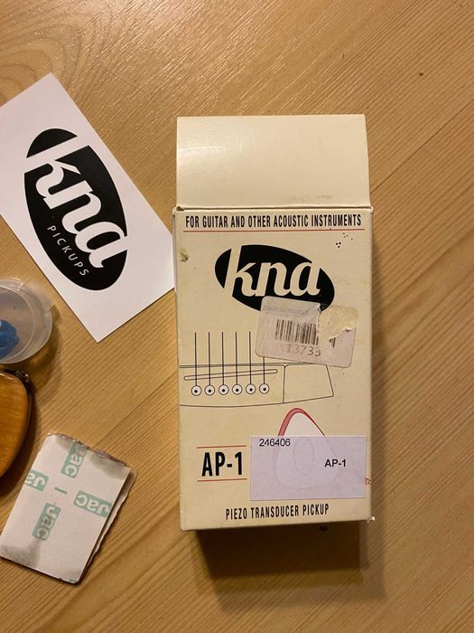 KNA Pickup AP1 przetwornik transducer piezo gitara ukulele skrzypce