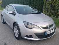 Opel Astra Astra J GTC 1.4 T 140KM, Ładna, Czarna podsufitka!