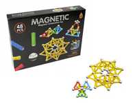 Klocki Magnetyczne MAGNETIC Construction 48 Elementów
 Stwórz niezwykł