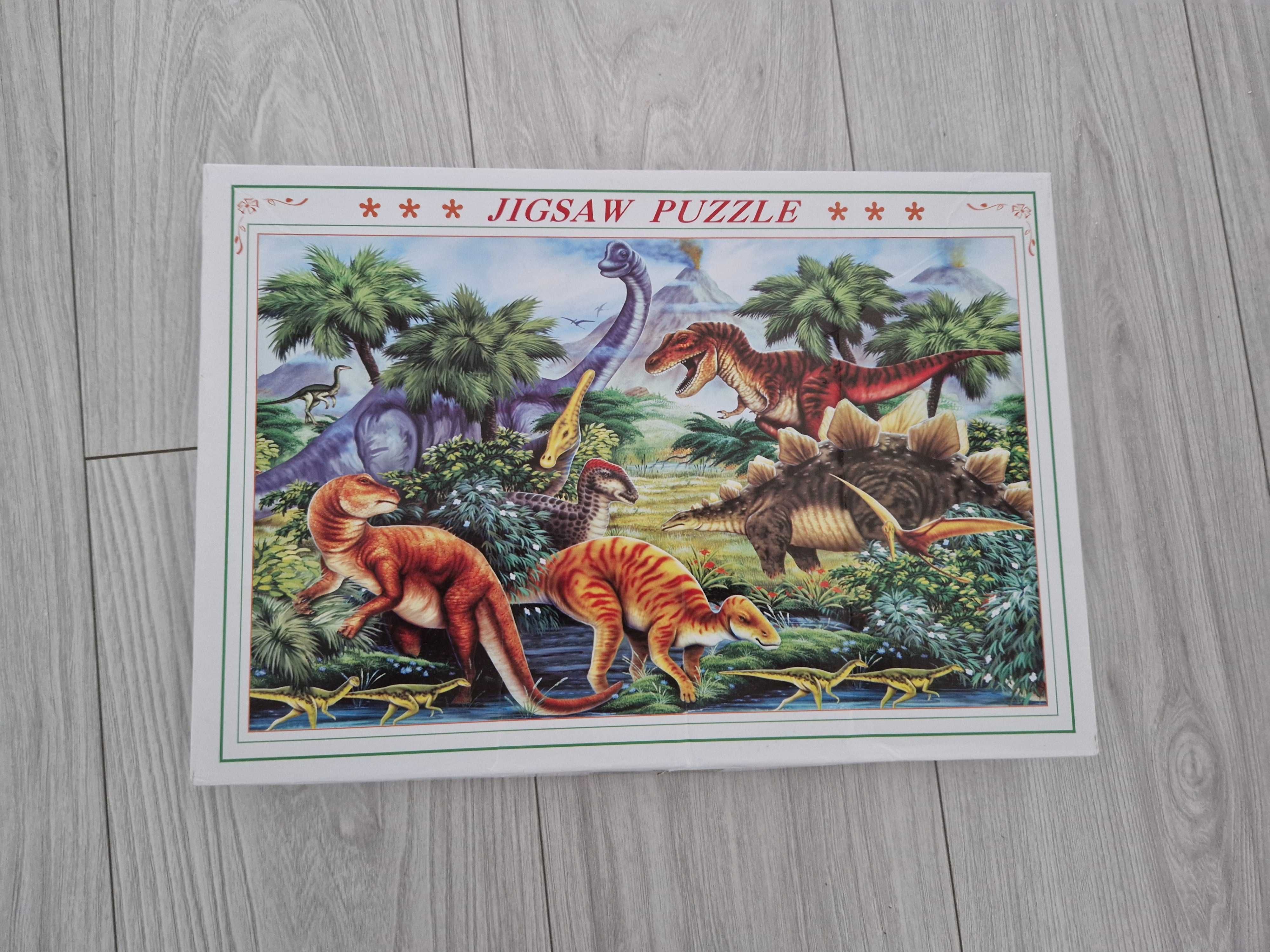 Puzzle dinozaury 1000