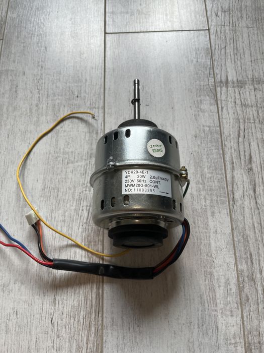 Silnik YDK20-4E-1 20W 230V 50Hz do klimatyzatora wentylatora – NOWY