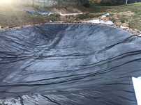 Folia Geovin PVC do oczek wodnych stawów Geomembrana gr 1.0 mm