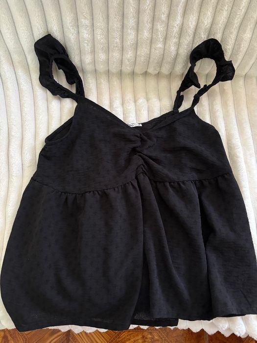 Top Preto Mulher Gémo