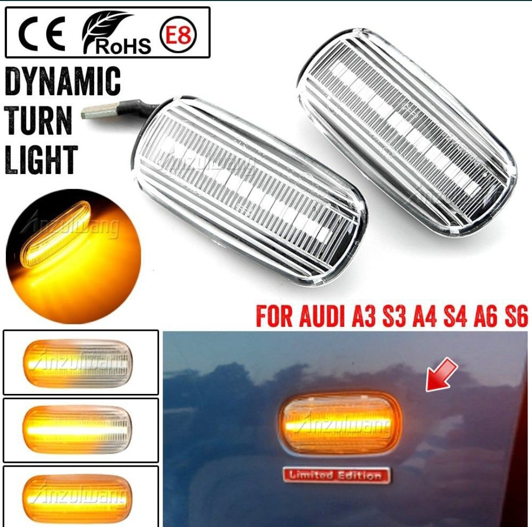 Светильники подсветки номера Audi A3 A4 A6 A8 Q5 Q7