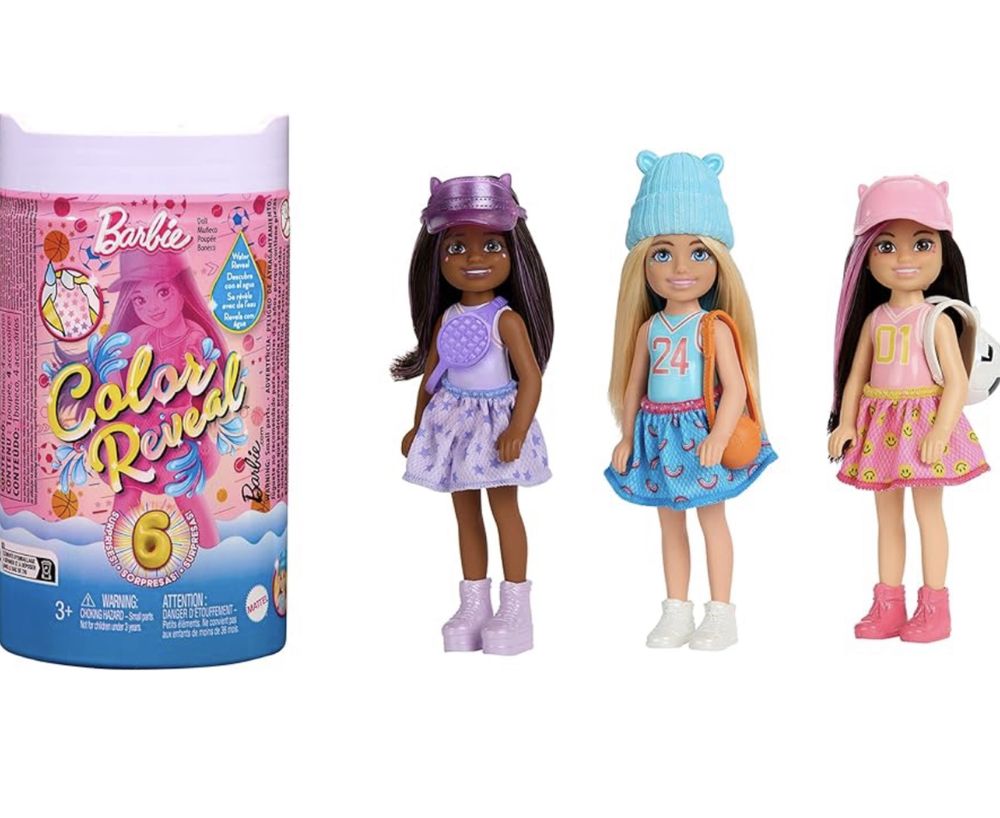 Barbie color reveal chelsea Челси