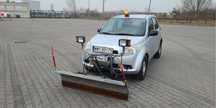 Daihatsu Terios z pługiem śnieżnym