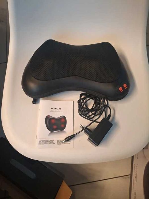 Elektryczny masażer karku i ramion z podgrzewaniem – relaks i ulga