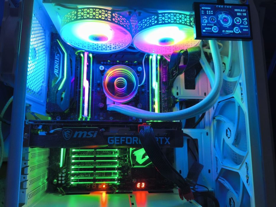 Komputer i7-7820X,AorusX299,RTX3060,4TB