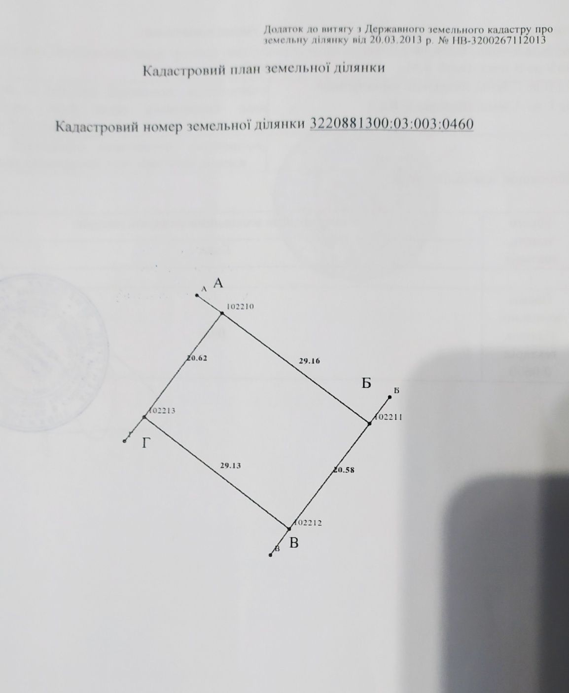 Продам земельну ділянку с. Петропавлівське (Петрівське)