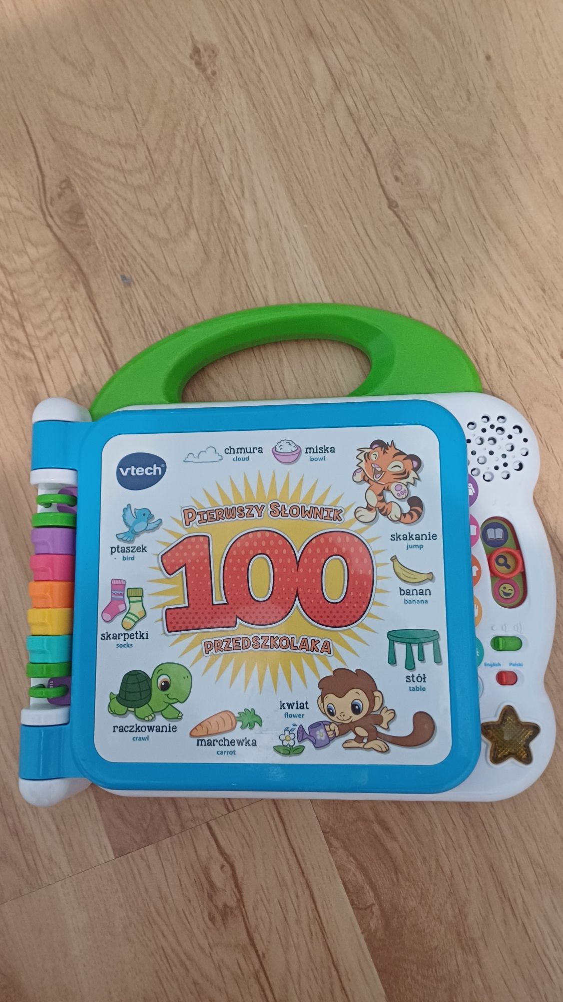 Vtech książka interaktywna słownik 100 słów