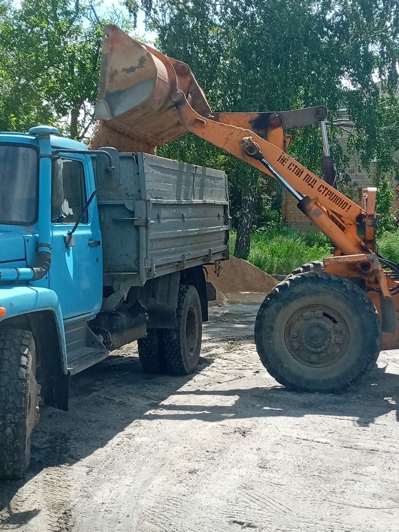 Вантажні перевезення газ, маз пісок,відсів, щебінь, дрова,  вивіз сміт