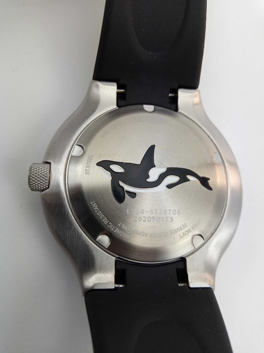 Японские дайверы 200м Citizen Eco-Drive BN0230-04E часы спецсерия Orca