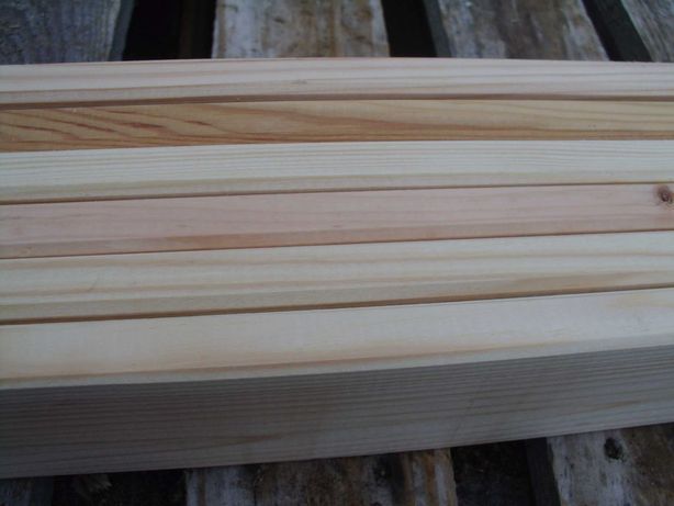 Sztachety, Naturalna deski drewniane, heblowane 80 cm