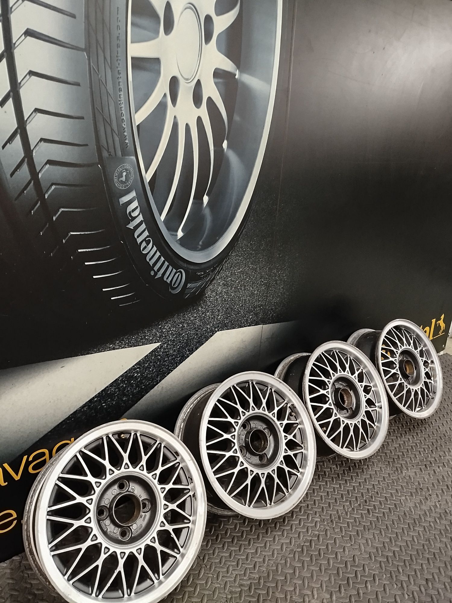 Jantes 14 BBS originais 4×100