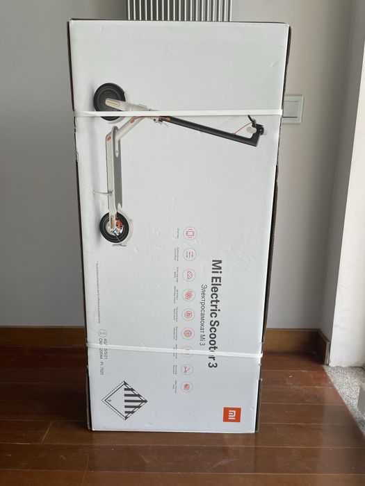 Mi Electric Scooter 3 FECHADA | Trotinete Elétrica Xiomi Cinzenta