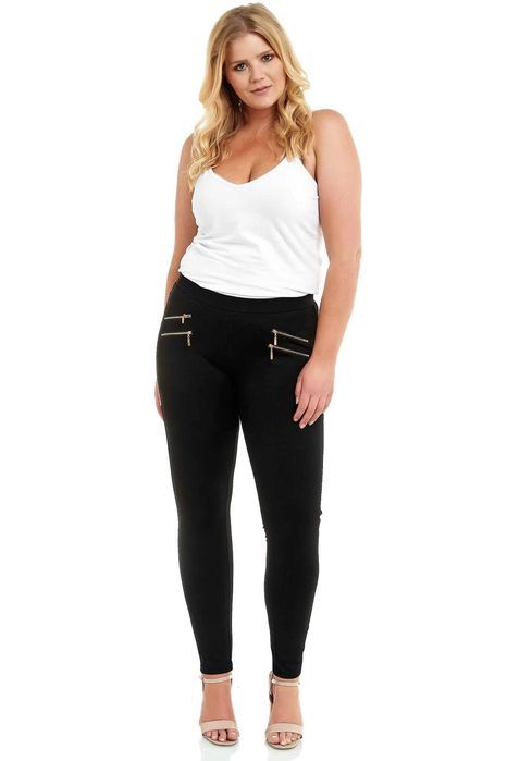 Legginsy spodnie czarne Skinny Jegging M/L